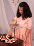Girl's' Pink Lehenga Set